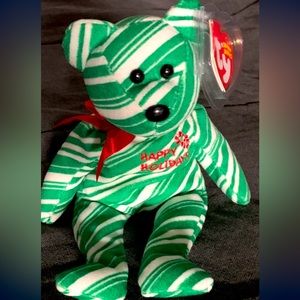 TY beabie baby 2007 Holiday Teddy a Beanie babies collection